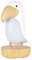 Fyearfly Cartoon Vogel Tischlampe USB wiederaufladbar dimmbar Schlafzimmer Nachttischlampe, geeignet für Familienschlafzimmer, Desktop