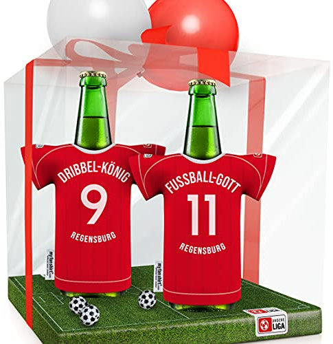 Regensburg Trikot-Kühler Fanartikel Fan-Edition | Home Überraschung | Passend für SSV Jahn Regensburg-Fanartikel | Mann Freund Bruder Fußball-Fan Weihnachten Trikotkühler by MYFANSHIRT