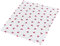 1buy3 Jersey Stoff gemustert zum nähen | 92% Baumwolle, 8% Elasthan | Kinderstoff | Baumwolljersey | Muster: Kirschen | 50cm x 160cm | Grundpreis je m² = €11,24
