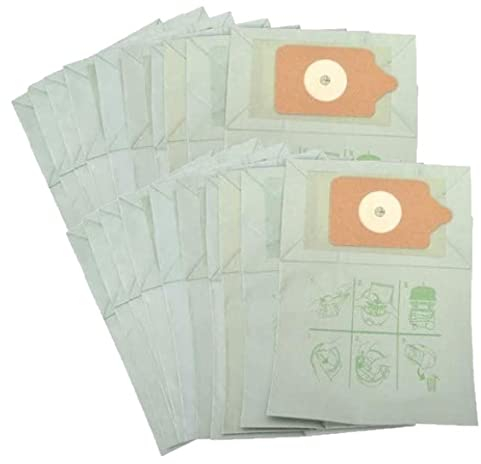 Numatic Henry Hoover Bags Pack of 20 - Double Layered Vacuum Cleaner Paper Dust Bags - Also Fits James, Hetty, Basil & Commercial Hoover