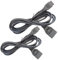 Retro Game Console Controller Extension Cable Compatible For Retro Game Systems, Sega Genesis, 6 Feet – 1.8m (Two Cables)