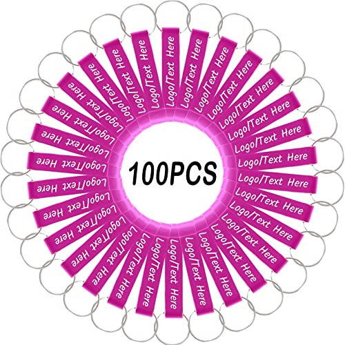 100PCS Custom Personalised Bottle Opener Keychain Bulk Engraved with Logo Text for Men Women,Customised Metal Aluminum Bottle Opener Keychains Wedding Party Favors Gifts