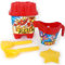 BLUE SKY - Strandset Pirate Sea Family - Strandspiel - 045117 - Zufälliges Modell - 6 Teile - Kunststoff - Kinderspielzeug - Outdoor-Spiel - Sand - 20 cm - Ab 10 Monaten