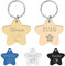 CAMAL Hundemarke mit Gravur, Hundemarke Personalisiert aus Edelstahl für Kleine Große Hunde und Katzen, Plakette mit Gravur, Rund, Knochen, Herz, Pfoten, Viele Optionale Formen