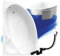 BADLAND Badewanne Original Weiß Acryl Wanne Eckbadewanne FINEZJA 170x110 Links KOMPLETTSET SET mit Premium Styroporverkleidung + Füßen und Exklusive Chrom Automatik Ablaufgarnitur Made in EU 4in1