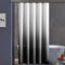 Figarge Duschvorhang Textil Anti Schimmel Wasserdicht Waschbar Duschvorhänge Polyester Stoff 120x200 Shower Curtains mit 12 Duschvorhang Ringen für Badewanne, Badezimmer (Schwarz)