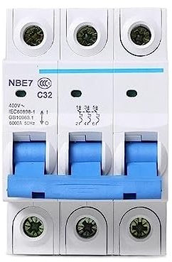 SHYISY disjoncteur 3P 2A 230/440V ~ DZ47-60 C2 Interrupteur d'air éclairage Domestique disjoncteur en Plastique isoler Rail DIN Intelligent de Haute qualité