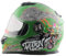 Kinder Integralhelm Mejia – Motorradhelm für Kinder, ABS-Schale, robuster Kinderhelm für Downhill, Quad und Motocross, Schwarz matt, Größe M, 55 – 56 cm