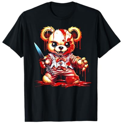 Evil And Cute Teddy Bear T-Shirt