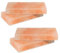 Joparri 4X Salzstein zum Grillen, 20x10x2.5cm Grill Salzstein BBQ, Original Kristallsalz aus dem Vorgebirge,Wiederverwendbar Salzgrillstein,Salz Grillsteine