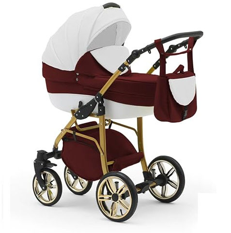 Kinderwagen 2 in 1 Neo Gold inkl. Sportsitz - 13 Teile - in 22 Farben