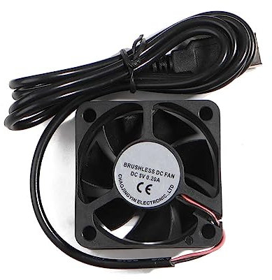 Limtula 5V USB Connector 4500-5500RPM PC Fan Heatsink Exhaust CPU Cooling Fan Replacement 50x50mm USB Fans CPU Cooling Radiator 5V 2Pin USB Fans For Computer Case- Server- Radiator 50x50mm Quiet