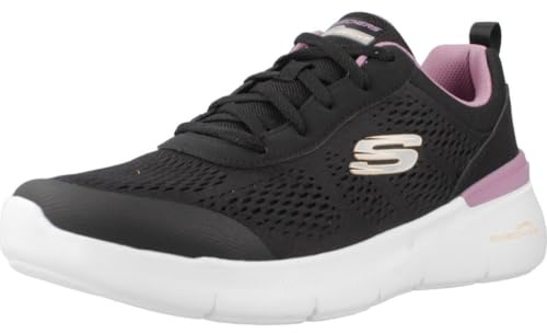 Skechers Skech-AIR Dynamight 2.0 Damenschuhe, Black Mauve, 37 EU