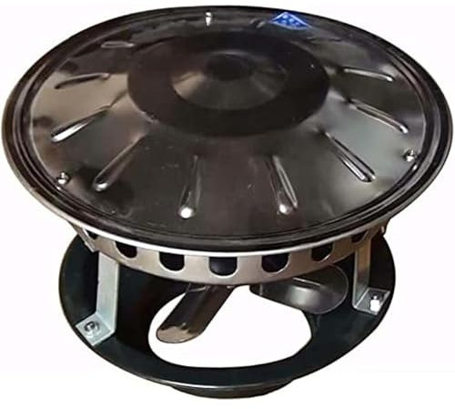 SHANRROW Chimney Smoke Evacuator 50W 70W 80W Roof Chimney Induced Draft Fans Stainless Steel Fireplace Chimney Fan,70W,13.5CM