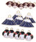 VICASKY Japanese Diy Accessories Fan and Pendants Charms for Necklace Bracelet Earring Making