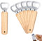 6 Pièces Décapsuleur Bière avec Poignée Bois, Ouvre-Bouteille Portable & Durable, Cadeau Personnalisé pour Hommes Fête Pères, Ouvre-Capsule pour Bar, Maison, Cuisine, Boissons, Cidre