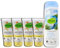 5er Set / 4 x Handcreme Softe Kamille, 4 x 75 ml. - Schützt beanspruchte Haut. - Pflegt Haut und Nägel. + Pflegedusche