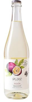 Platé Pasión Frizzante de Plátano y Maracuyá.| Frizzante Artesanal hecho con Plátano y Maracuyá de Canarias con Sabor Afrutado y Dulzura Suave | Ideal para Postres, Quesos y Aperitivos