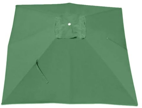 VLKLPZAHAK Toldo De Repuesto De 3x4m Para Sombrilla De Jardín, Cubierta De Repuesto, Sombrilla Cuadrada En Voladizo, Lona De Repuesto Para Sombrilla De Mesa, Mercado Al Aire Libre(Green,3x3m (9.8x9.8f