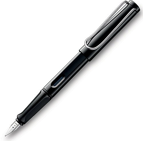 LAMY fountain pen] [Lamy safari L19BK shiny black nib EF (extra-fine character) (japan import) by Lamy