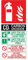Viking Signs FZ385-P12-V Cet extincteur contient du dioxyde de carbone CO2 Instructions d'utilisation (français non garanti), vinyle, 200 mm H x 100 mm L