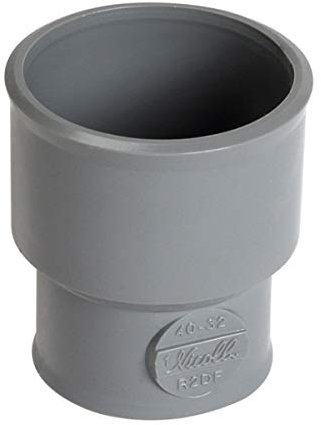 manchon de réduction pvc - pour douille d'évacuation ddf 33 x 42 mm - femelle / femelle - nicoll