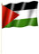 Stockflagge/Stockfahne PALÄSTINA Flagge/Fahne ca. 30 x 45 cm mit ca. 60cm Stab/Stock