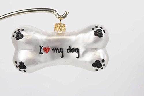 Christbaumschmuck,Weihnachtskugel,Hund,Hundeknochen