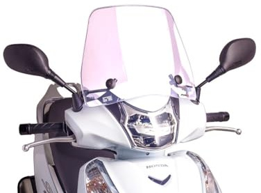 Puig 8134W Trafic Rollerscheibe optimierte Aerodynamik, Transparent