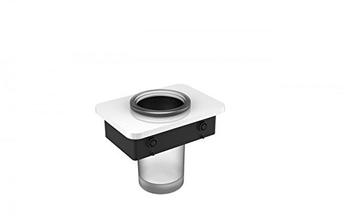 Ablage SDLZPBA inkl. Zahnputzbecher - passend zu den Handtuchhaltern SDLHH45 und SDLHH60 - Serie LINEAR - chrom