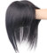Haarteil aus menschlichem Haar, lockig, gewellt, natürlicher Look, Toupee, inklusive Ersatzklammer, unsichtbar, für Frauen mit dünner werdendem oder weißem Haar, 13 x 13 cm