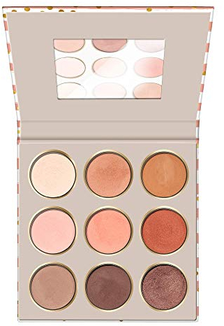essence follow your eyeshadow palette, Lidschatten, mehrfarbig, farbintensiv, glitzernd, intensiv, matt, metallisch, schimmernd, vegan, Nanopartikel frei, ohne Parfüm (13,5g)