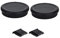 Lot de 2 Kit Cache-Boîtier + Protège-Objectif Arrière Z Monture pour Nikon Z8 Z9 Z7 Z7II Z6 Z6II Z6III Z5 Z50II Z50 Z30 Zf Z FC Zfc et Autres Boîtiers et Objectifs Nikon à Monture Z