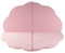 MEOWBABY Krabbelmatte Baby – 160x160cm Spielmatte Baby Faltbar – Weiche Baby Play Mat & Babymatte für sicheres Spielen – Bodenmatte Kinder, Velvet, Hellrosa
