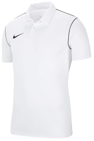 Nike Mixte Enfant Nike-dri-fit Park20 Polo, White/Black/Black, 12-13 Ans EU