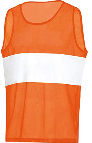 Jako Stripe Kennzeichnungshemd, Neonorange, (01) JOne sizeor