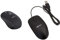 Amazon Basics - Optische Maus mit 3 Tasten und USB-Anschluss für Windows und Mac OS X, Schwarz & Kabellose Computer-Maus mit USB-Nano-Empfänger, Schwarz