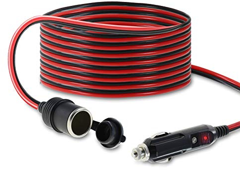 Prolunga per accendisigari auto 1,5 m per presa accendisigari auto presa [16AWG / 15A / 12V / 24V] di Weiss - More