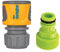 Simply Products 3/4 BSP Male Tap Adaptor with Quick Connect Soft Touch Hose End Connector