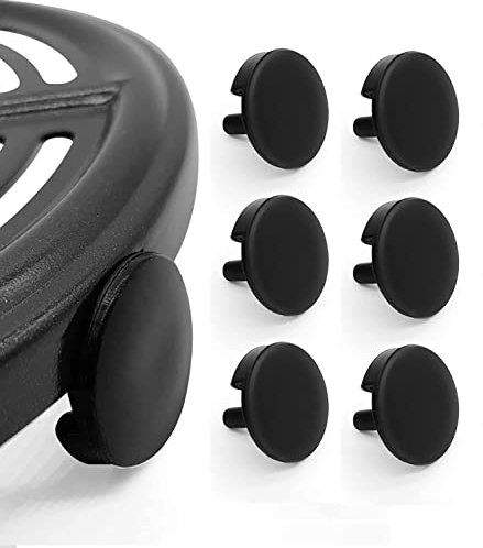 6 PCS Air Fryer Rubber Feet for Ninja Air Fryers, Professional Air Fryer Rubber Feet, Rubber Tabs, Silicone Pieces, Silicone Tabs for Ninja Air Fryer Grill Pan Plate Tray