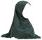 JDYaoYing Muslimischer Hijab-Kopfschal für Damen, Spitze, islamischer Turban-Schal, Schal, grün, Einheitsgröße