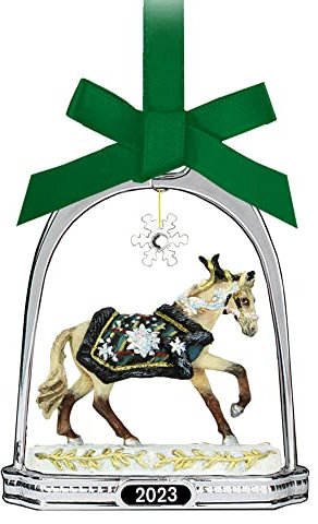 Breyer Horses 2023 Holiday Collection | Highlander Steigbügel Ornament | Modell #700324