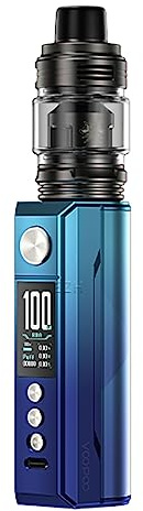 VooPoo Drag M100S 5,5ml 100W Kit inkl. Voopoo Uforce-L Tank Farbe Blau