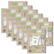 eco-eco Lot de 12 porte-vues transparents à 10 pochettes Format A5 50% recyclé avec pochettes en plastique Eco126 x 12