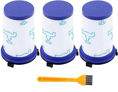 For filtre For Rowenta ZR009001, for Air For Force for 360 RH9037 RH9038 RH9039 RH9051 RH9057 RH9059 RH9081 RH9086 pièces d'aspirateur (Color : 3 pcs)