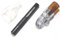 HEADNMORE Schnupfdosierer Snuff Dispenser Schnupftabak Dosierer Röhrchen schwarz + Trichter
