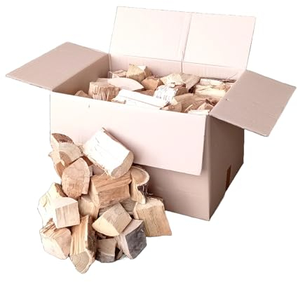 Kaminholz trocken 30 kg Buche Eiche Birke Esche Scheite Brennholz Feuerholz