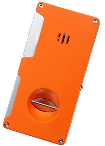 All-in-One-Fackel-Zigarrenfeuerzeug, Multitool-Fackelfeuerzeug, Gasfenster, Luxusgeschenk for Männer, verstellbare, winddichte Jet-Flamme, Butan, nachfüllbar, Kaltfeuerzeug (Butan nicht im Lieferumfan