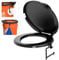PAHTTO Portable Toilet Seat for 5 Gal Buckets, White, Modern, Camping, Hiking, Emergency, Car, Boat