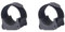 2 Set Taschenlampen-Halterungs-Clips für Fahrräder, Lenker, Lampen-Halterungsklemme für 20 mm bis 50 mm Taschenlampe